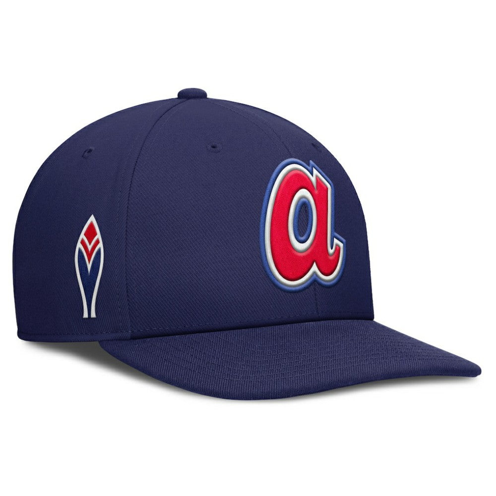 Atlanta Braves Nike Pro Performance Snapback Hat - Navy - Nike Lifestyle