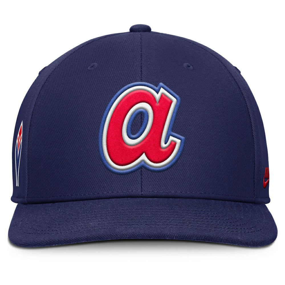 Atlanta Braves Nike Pro Performance Snapback Hat - Navy - Nike Lifestyle