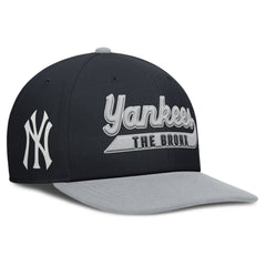 New York Yankees Nike Pro Performance Snapback Hat - Navy/Gray - Nike on Sale