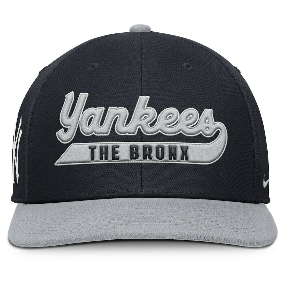 New York Yankees Nike Pro Performance Snapback Hat - Navy/Gray - Nike on Sale