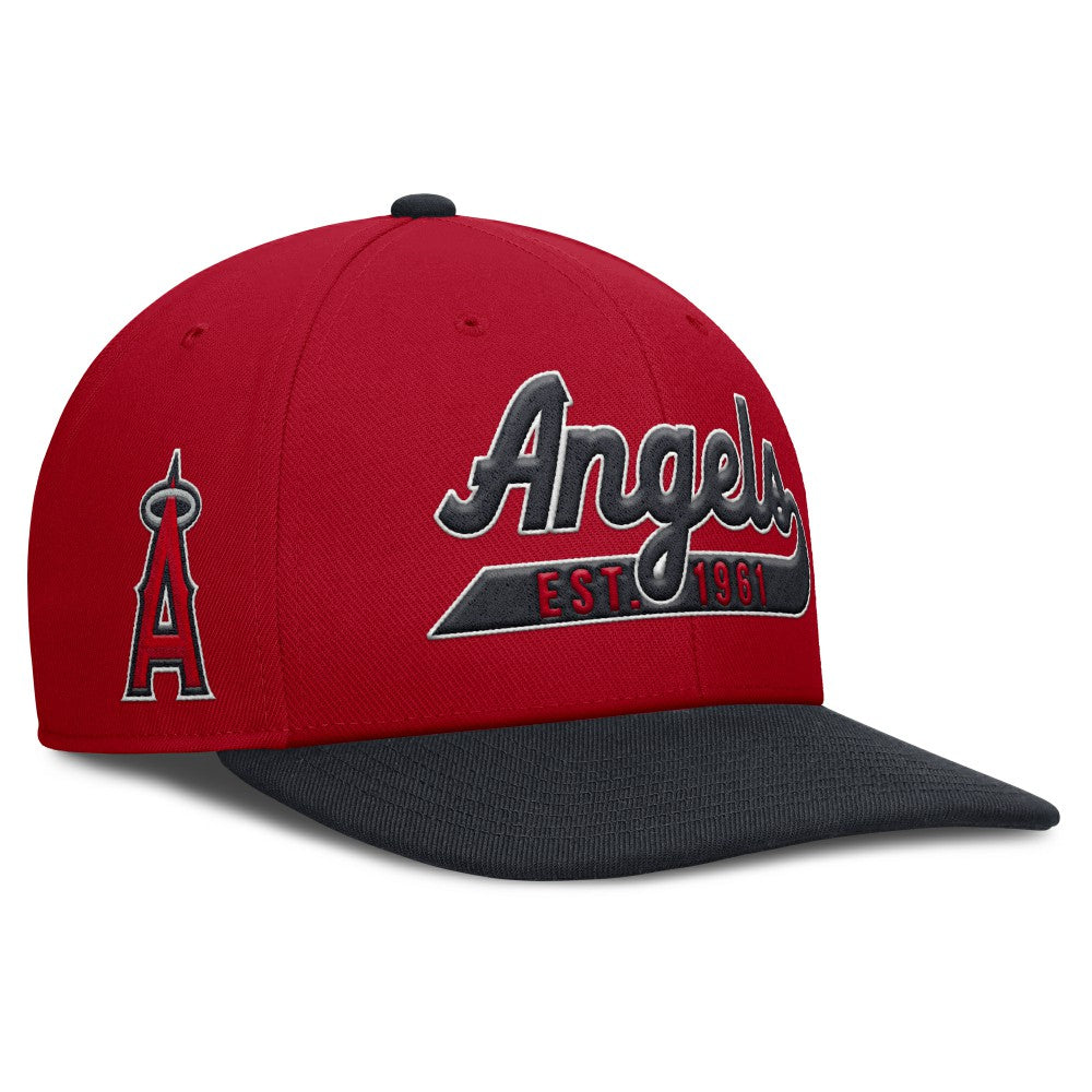 Los Angeles Angels Nike Pro Performance Snapback Hat - Red/Navy - Nike on Sale
