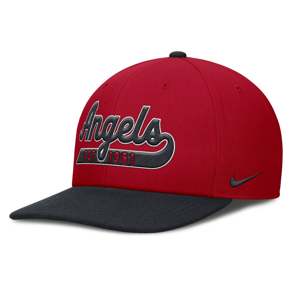 Los Angeles Angels Nike Pro Performance Snapback Hat - Red/Navy - Nike on Sale