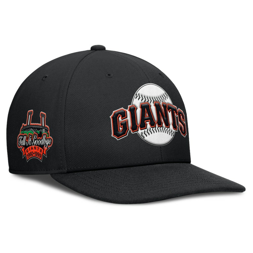 San Francisco Giants Nike Pro Performance Snapback Hat - Black - Nike Sale