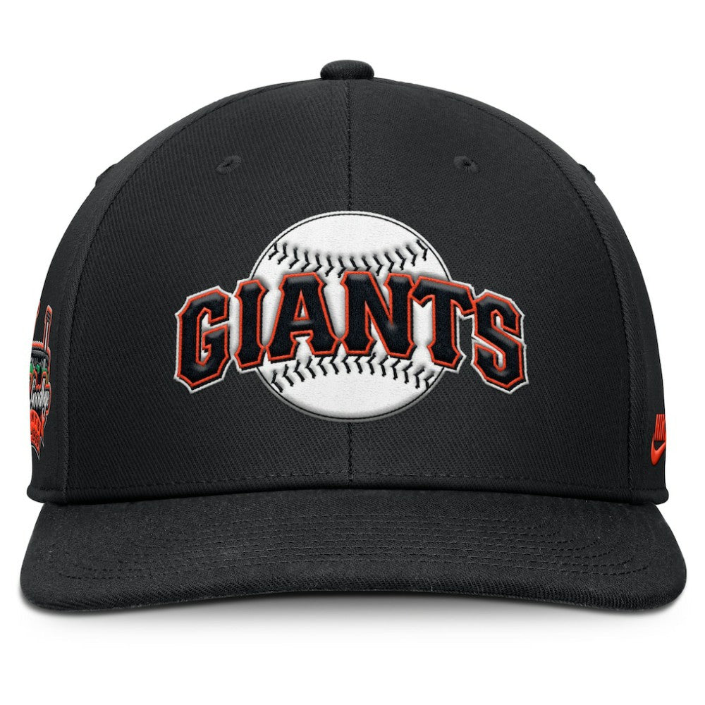 San Francisco Giants Nike Pro Performance Snapback Hat - Black - Nike Sale