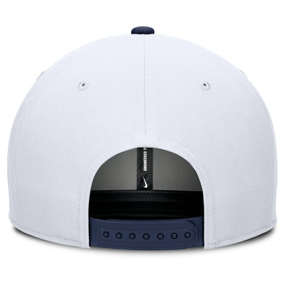 Houston Astros Nike 2025 City Connect Pro Performance Snapback Hat - White/Navy - Nike Lifestyle