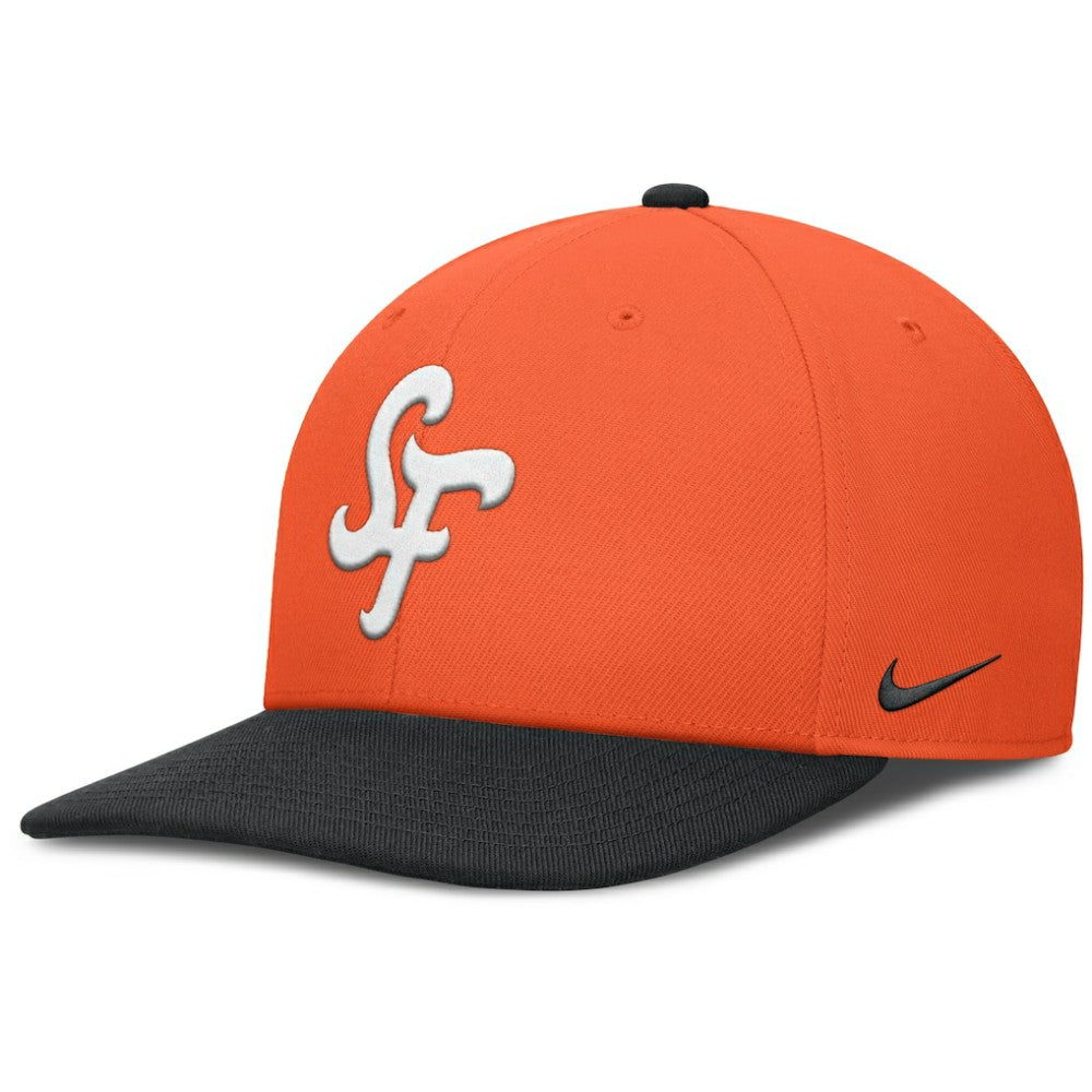 San Francisco Giants Nike 2025 City Connect Pro Performance Snapback Hat - Orange - Nike on Sale