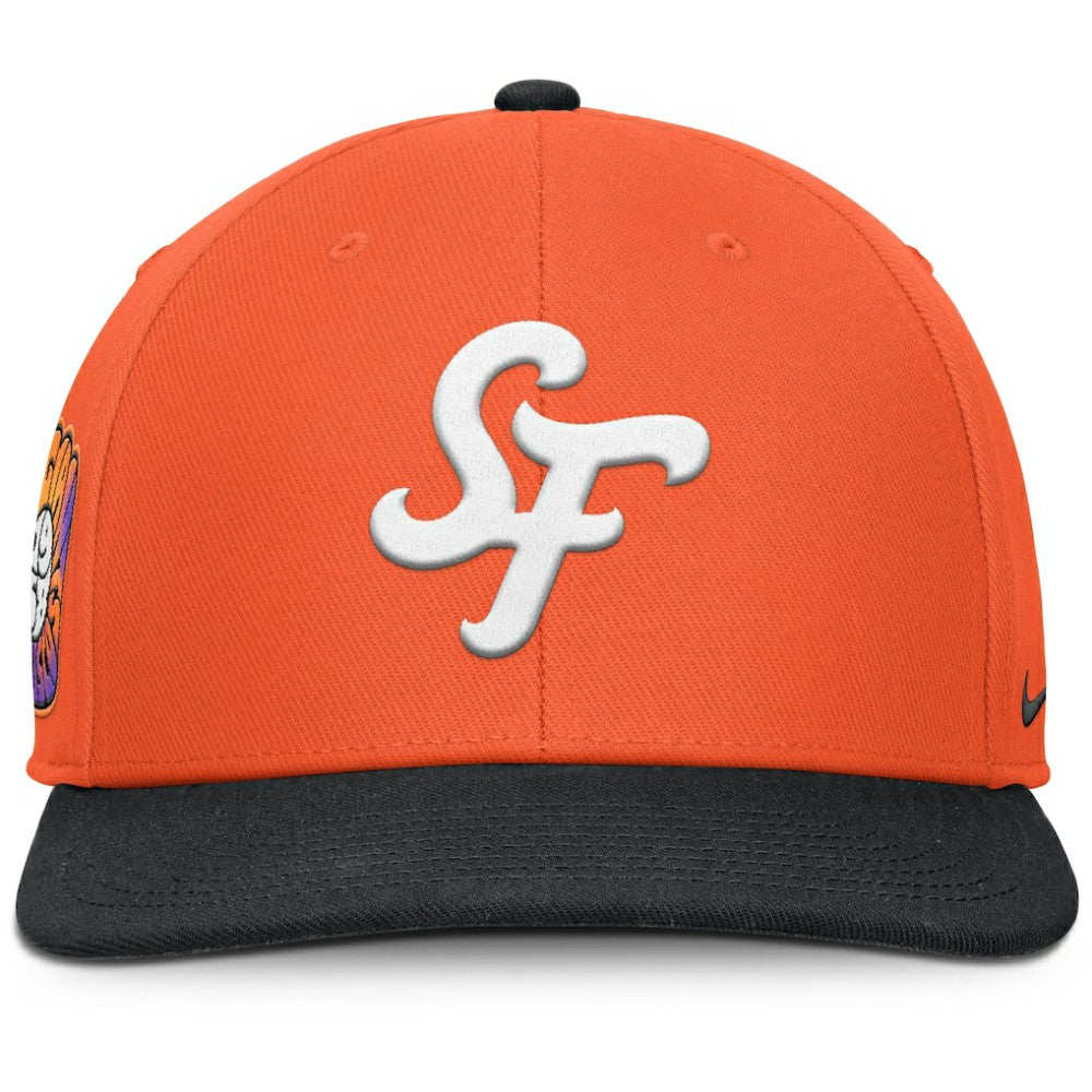 San Francisco Giants Nike 2025 City Connect Pro Performance Snapback Hat - Orange - Nike on Sale