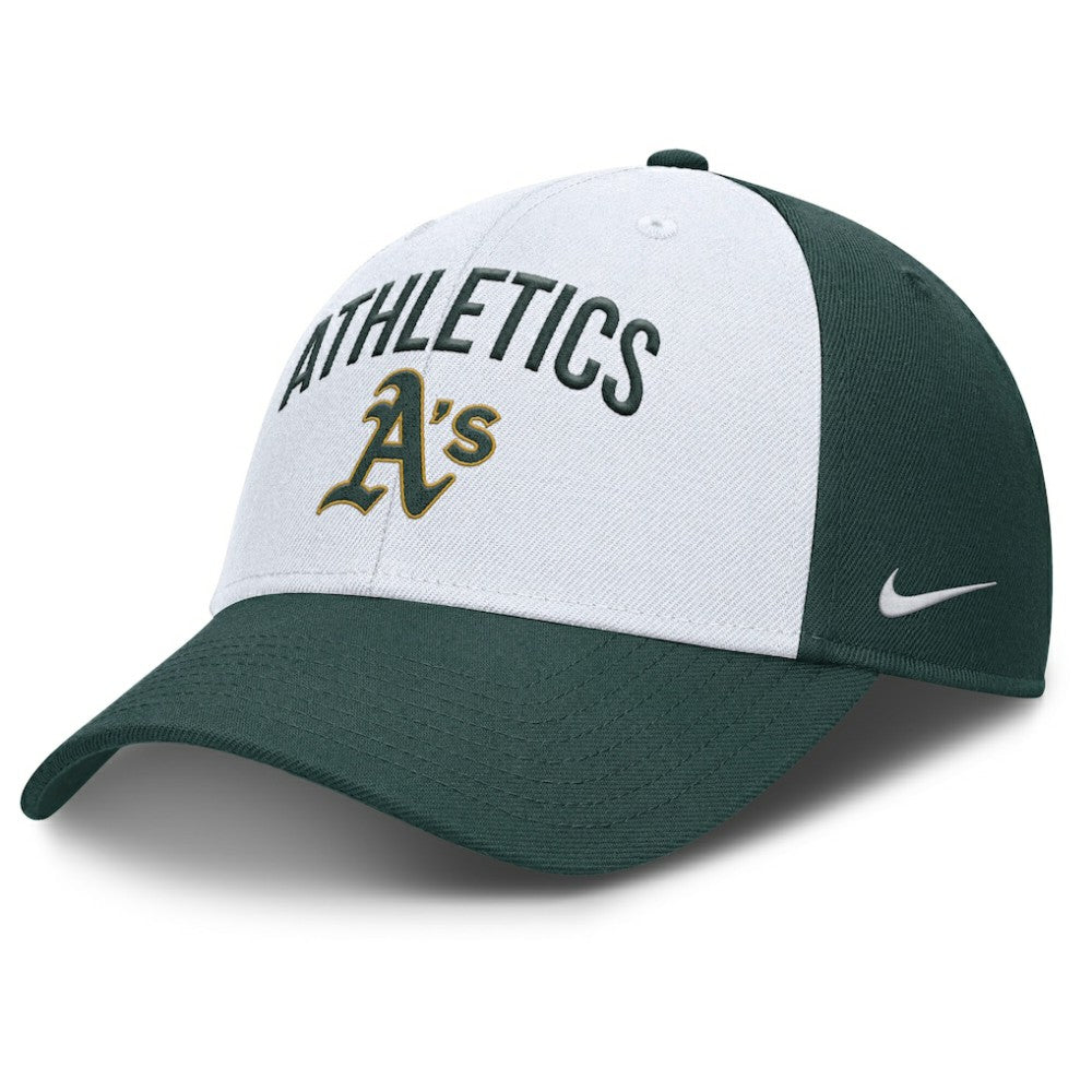 Athletics Nike Club Performance Adjustable Hat - White/Green - Nike on Sale