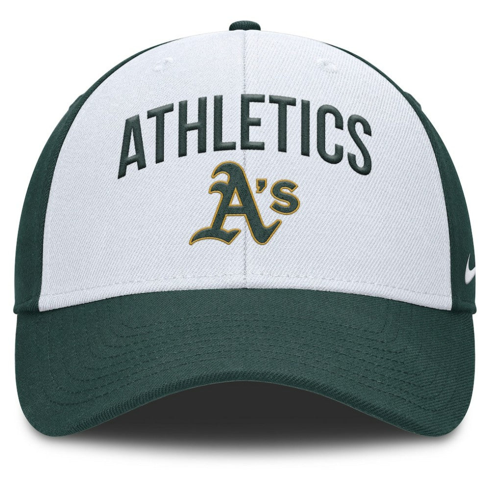 Athletics Nike Club Performance Adjustable Hat - White/Green - Nike on Sale