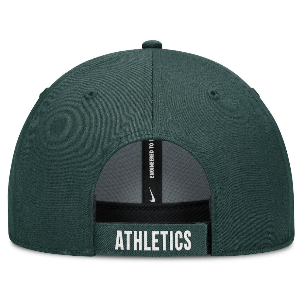 Athletics Nike Club Performance Adjustable Hat - White/Green - Nike on Sale
