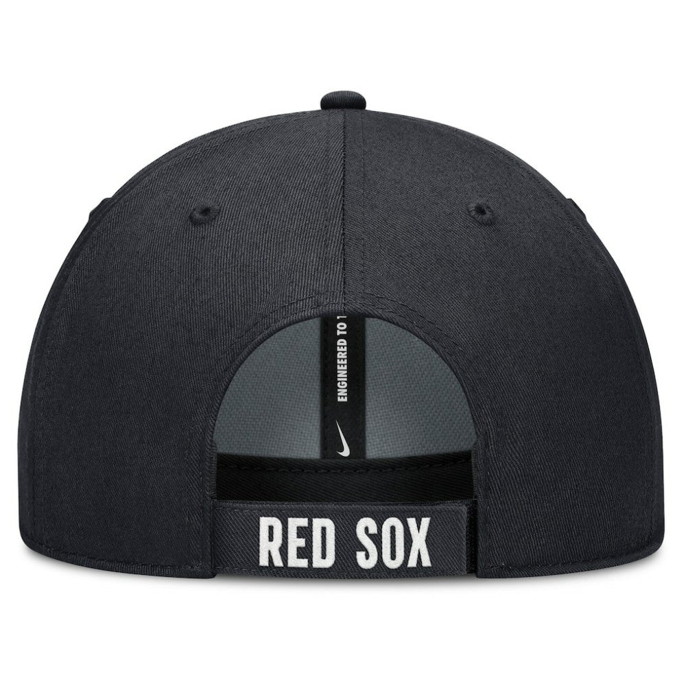 Boston Red Sox Nike Club Performance Adjustable Hat - White/Navy - Nike Discount