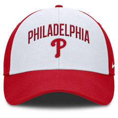 Philadelphia Phillies Nike Club Performance Adjustable Hat - White/Red - Nike Discount