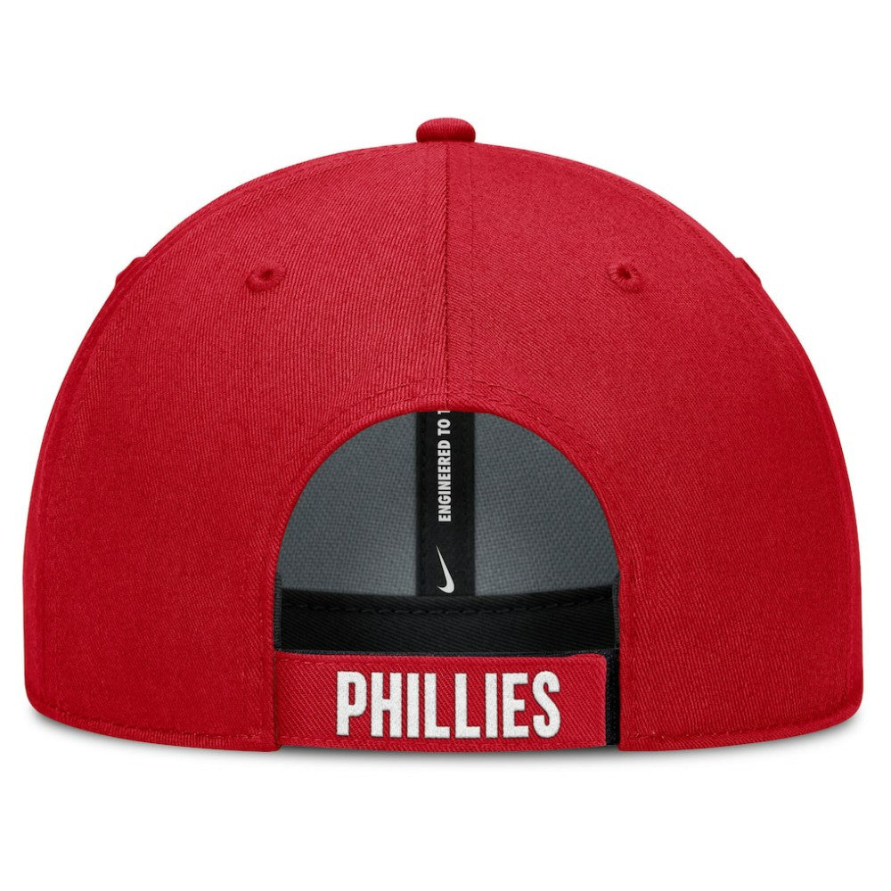 Philadelphia Phillies Nike Club Performance Adjustable Hat - White/Red - Nike Discount