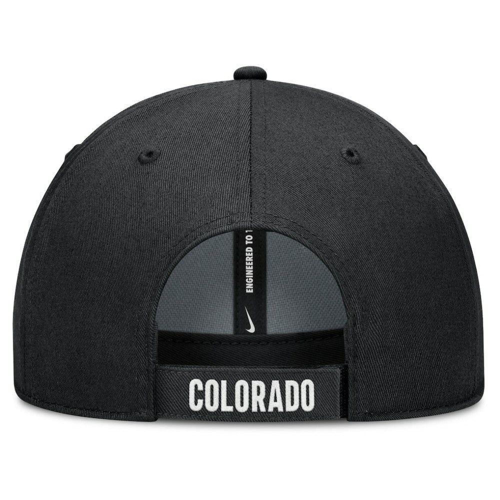 Colorado Rockies Nike Club Performance Adjustable Hat - White/Black - Nike Sale