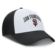 San Francisco Giants Nike Club Performance Adjustable Hat - White/Black - Nike Lifestyle