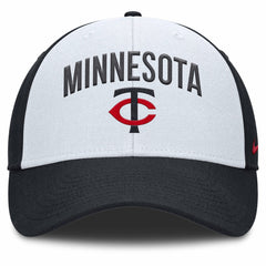 Minnesota Twins Nike Club Performance Adjustable Hat - White/Navy - Nike Lifestyle