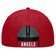 Los Angeles Angels Nike Club Performance Adjustable Hat - White/Red - Nike Online