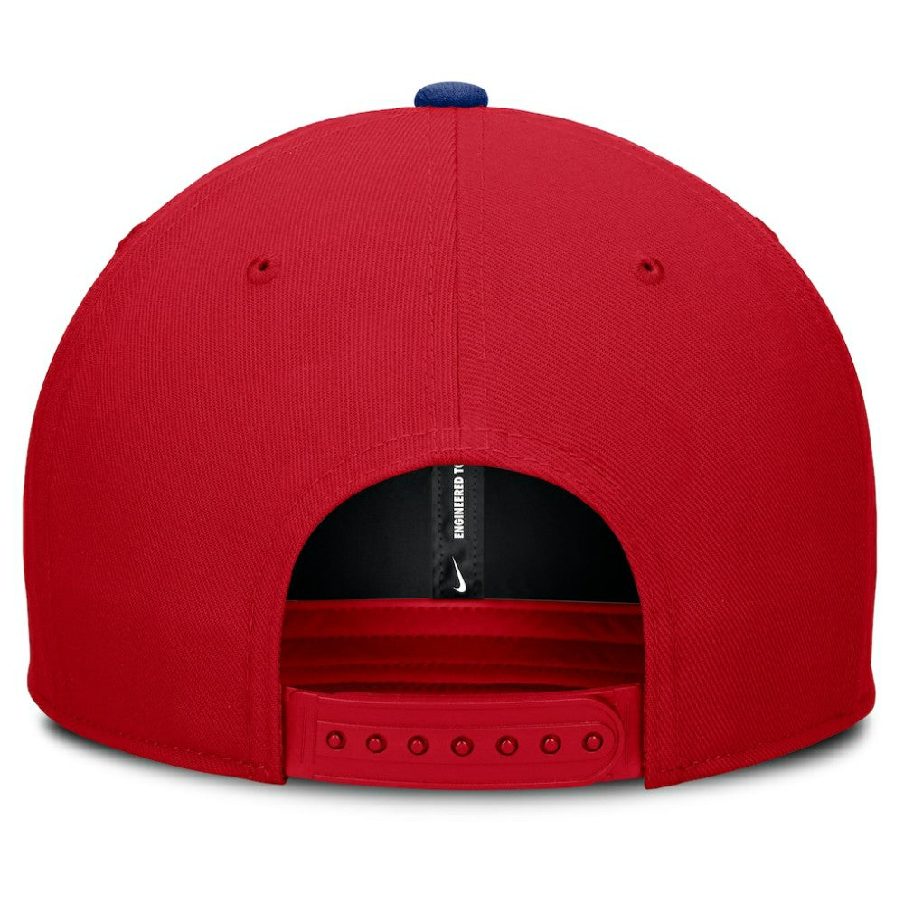 Philadelphia Phillies Nike Pro Performance Snapback Hat - Red/Royal - Nike Lifestyle