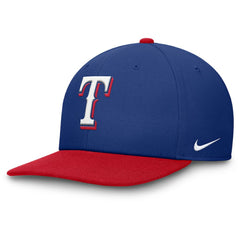 Texas Rangers Nike Pro Performance Snapback Hat - Royal/Red - Nike Online