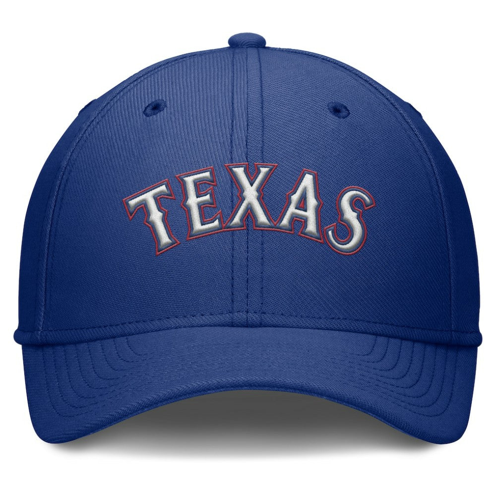 Texas Rangers Nike Rise Performance Flex Hat - Royal - Nike on Sale