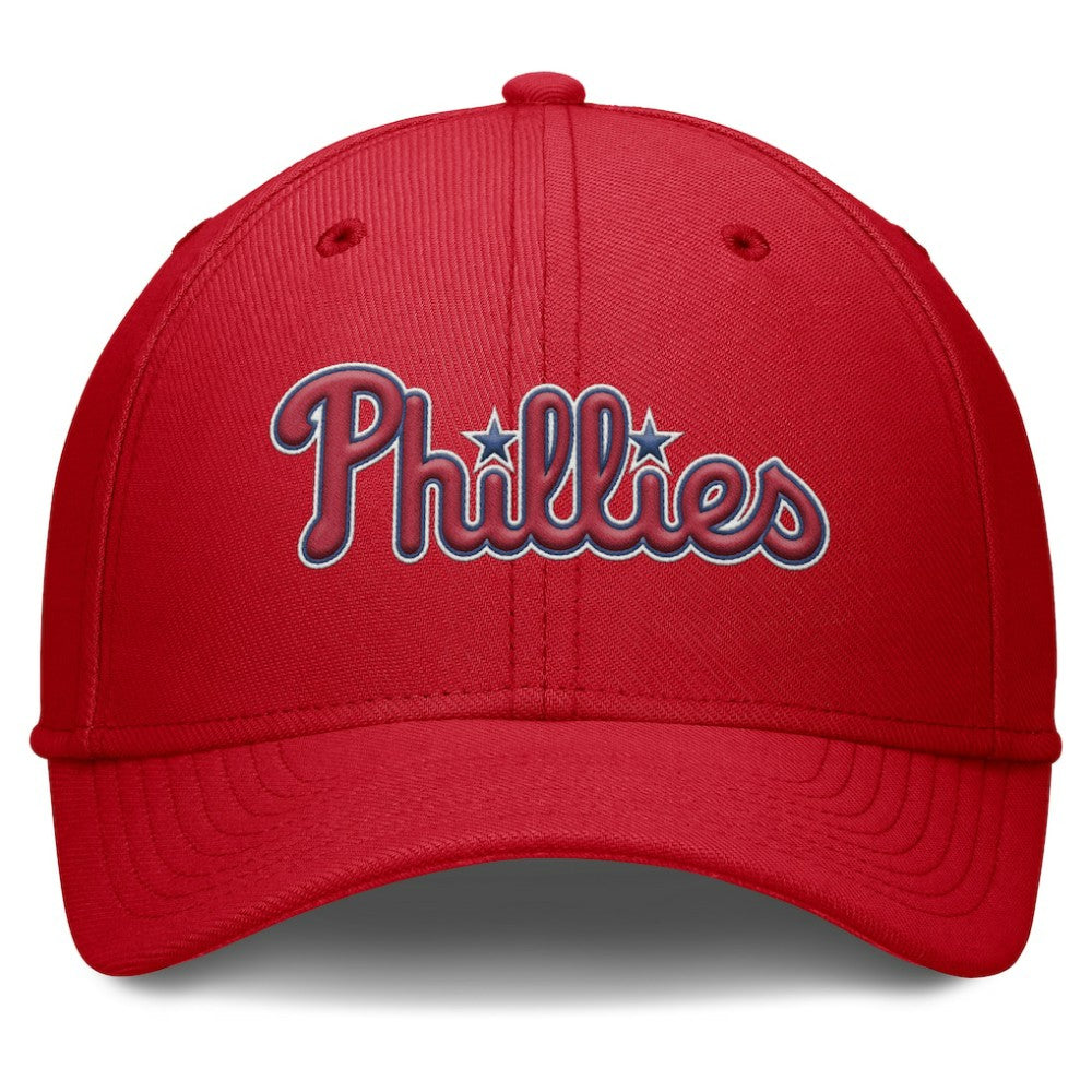 Philadelphia Phillies Nike Rise Performance Flex Hat - Red - Nike Lifestyle