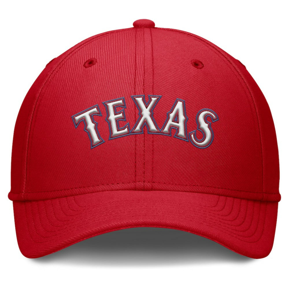 Texas Rangers Nike Rise Performance Flex Hat - Red - Nike Lifestyle