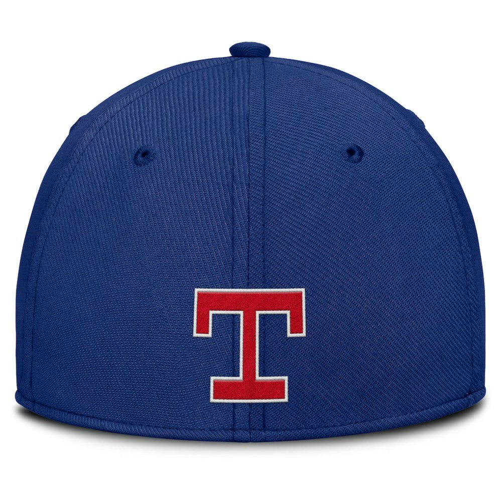 Texas Rangers Nike Rise Swoosh Performance Flex Hat - Gray/Royal - Nike Online