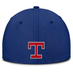 Texas Rangers Nike Rise Swoosh Performance Flex Hat - Gray/Royal - Nike Online