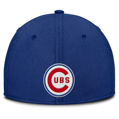 Chicago Cubs Nike Rise Swoosh Performance Flex Hat - Royal/Light Blue - Nike on Sale