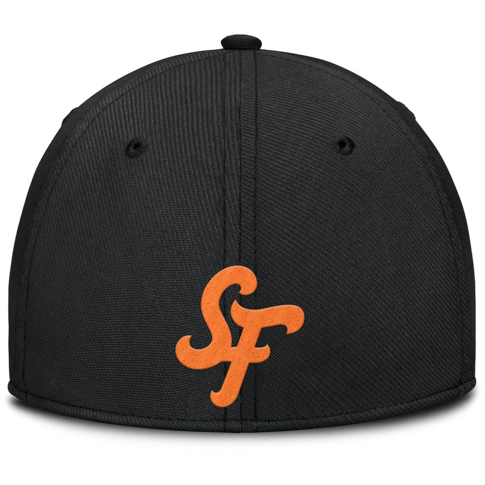 San Francisco Giants Nike 2025 City Connect Rise Swoosh Performance Flex Hat - Black - Nike Online