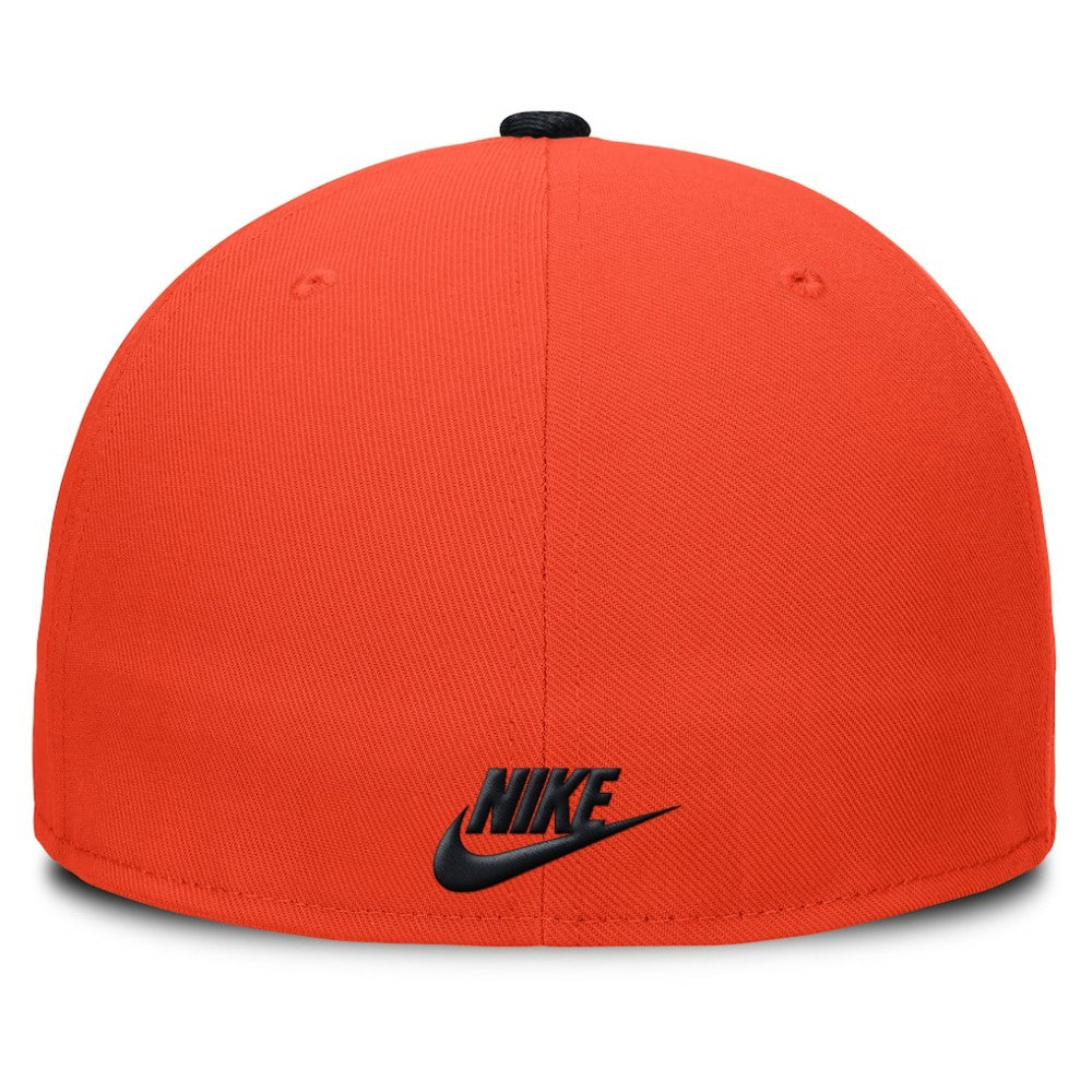 Detroit Tigers Nike Cooperstown Two-Tone Dri-FIT Round Bill True Fitted Hat - Orange - Nike Online