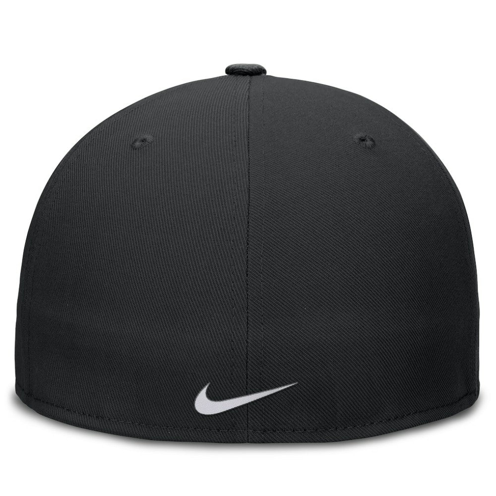 Arizona Diamondbacks Nike Wordmark Dri-FIT Round Bill True Fitted Hat - Black - Nike Sale
