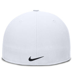 New York Yankees Nike Wordmark Dri-FIT Round Bill True Fitted Hat - White - Nike Sale