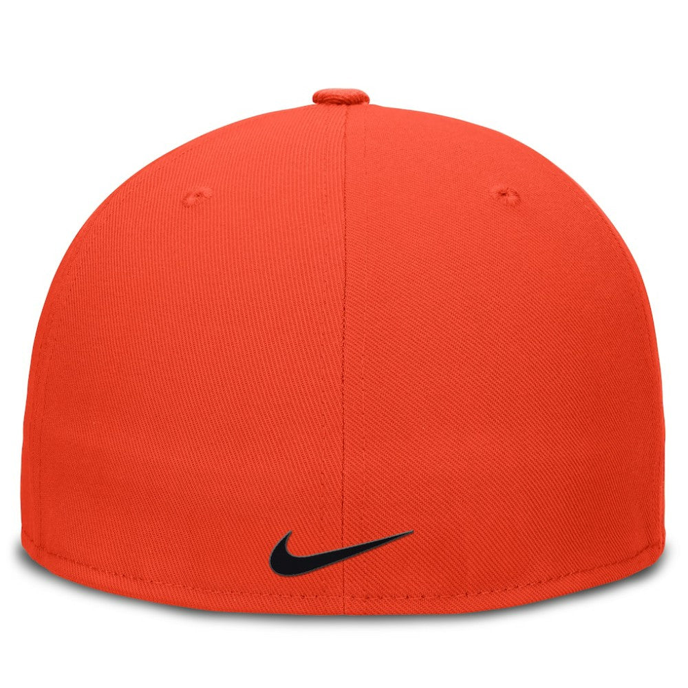 San Francisco Giants Nike Wordmark Dri-FIT Round Bill True Fitted Hat - Orange - Nike Sale