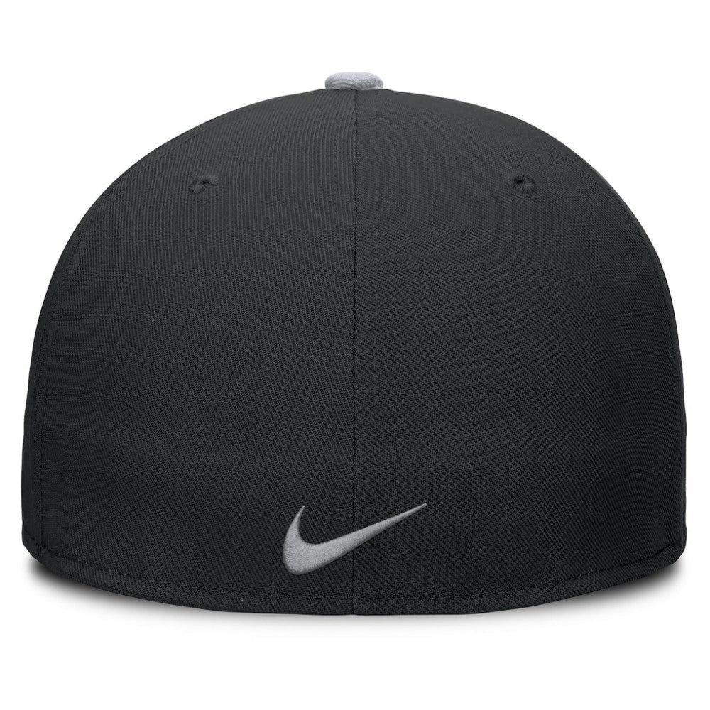 Chicago White Sox Nike Primetime Dri-FIT Round Bill True Fitted Hat - Black - Nike Online