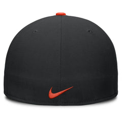 Baltimore Orioles Nike Primetime Dri-FIT Round Bill True Fitted Hat - Black - Nike Sale