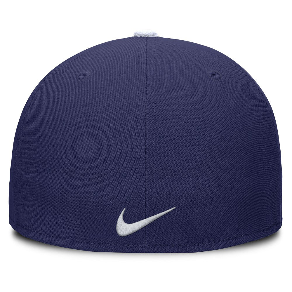 Los Angeles Dodgers Nike Primetime Dri-FIT Round Bill True Fitted Hat - Royal - Nike on Sale