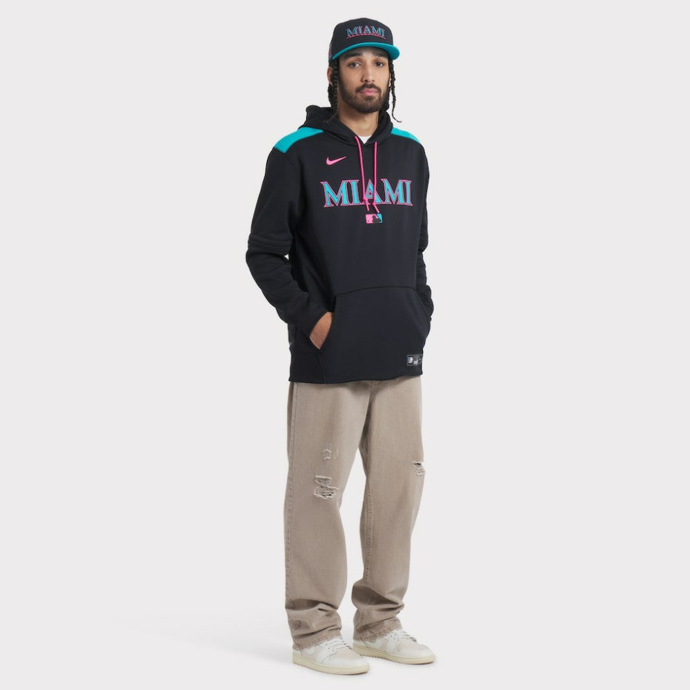 Miami Marlins Nike 2025 City Connect Performance Fitted Hat - Black - Nike Online