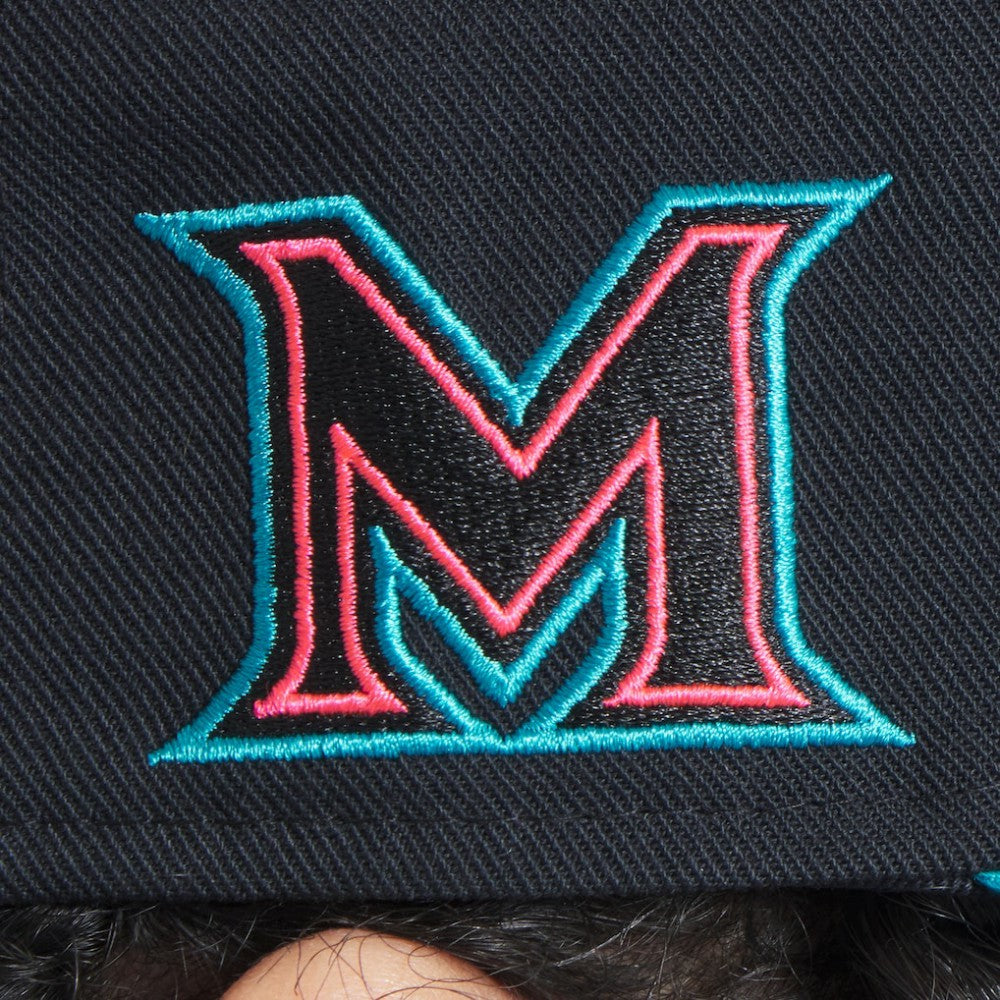 Miami Marlins Nike 2025 City Connect Performance Fitted Hat - Black - Nike Online