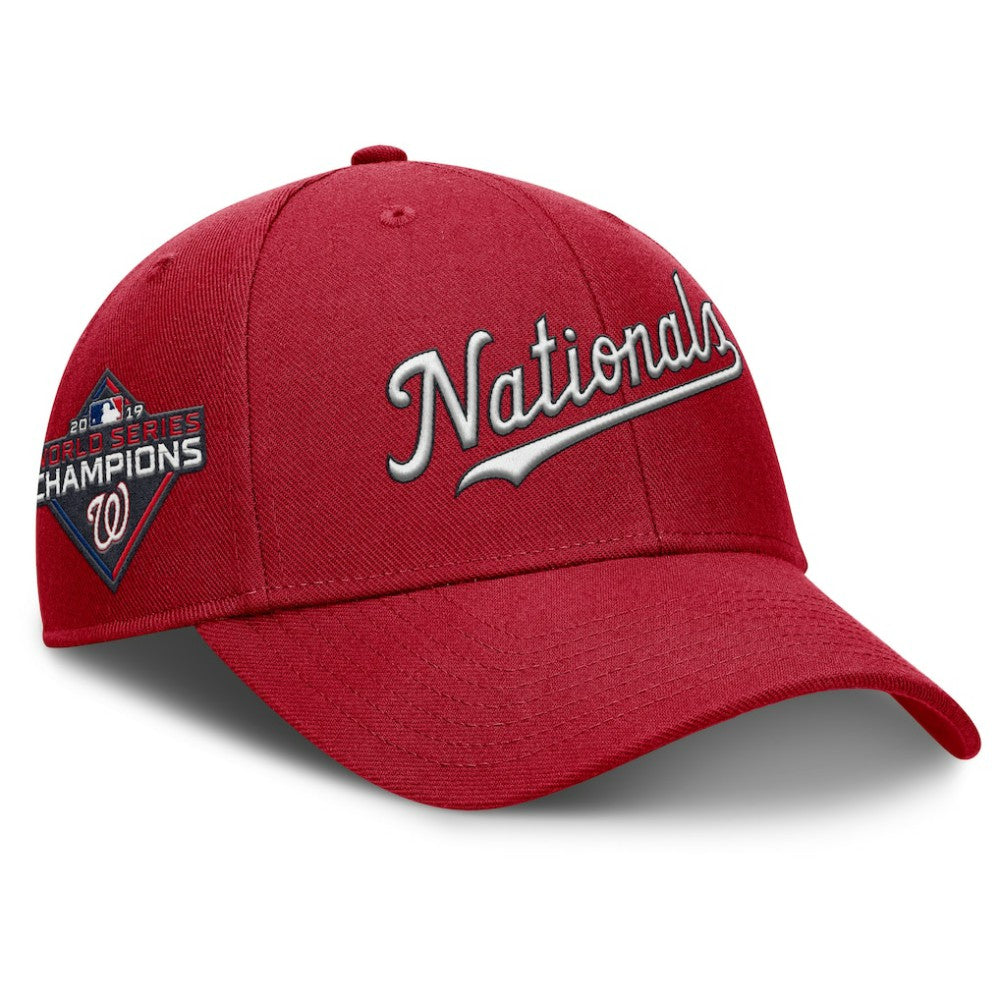 Washington Nationals Nike Rise Gaberdine Adjustable Hat - Red - Nike on Sale