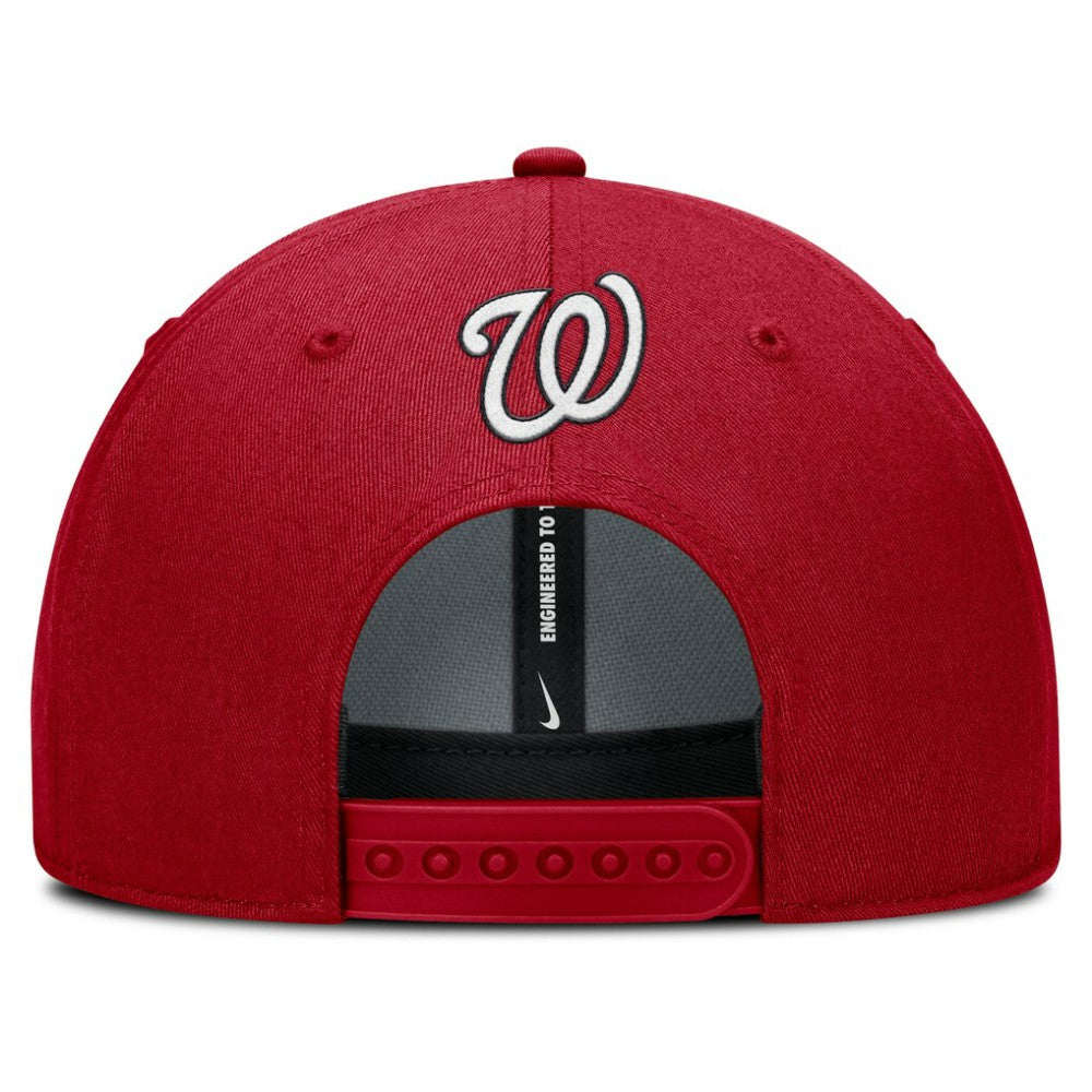 Washington Nationals Nike Rise Gaberdine Adjustable Hat - Red - Nike on Sale
