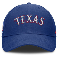 Texas Rangers Nike Rise Gaberdine Adjustable Hat - Royal - Nike Discount