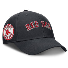Boston Red Sox Nike Rise Gaberdine Adjustable Hat - Navy - Nike Lifestyle