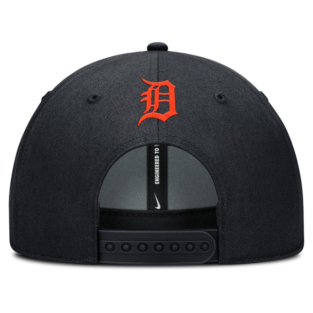 Detroit Tigers Nike Rise Gaberdine Adjustable Hat - Navy - Nike on Sale