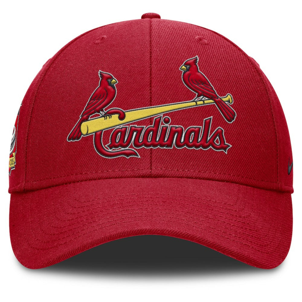St. Louis Cardinals Nike Rise Gaberdine Adjustable Hat - Red - Nike Online
