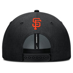San Francisco Giants Nike Rise Gaberdine Adjustable Hat - Black - Nike Sale