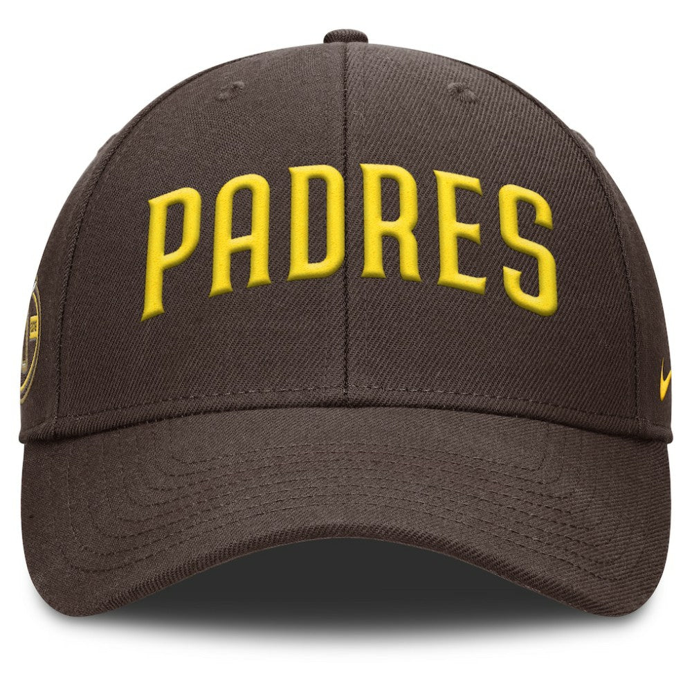 San Diego Padres Nike Rise Gaberdine Adjustable Hat - Brown - Nike Sale