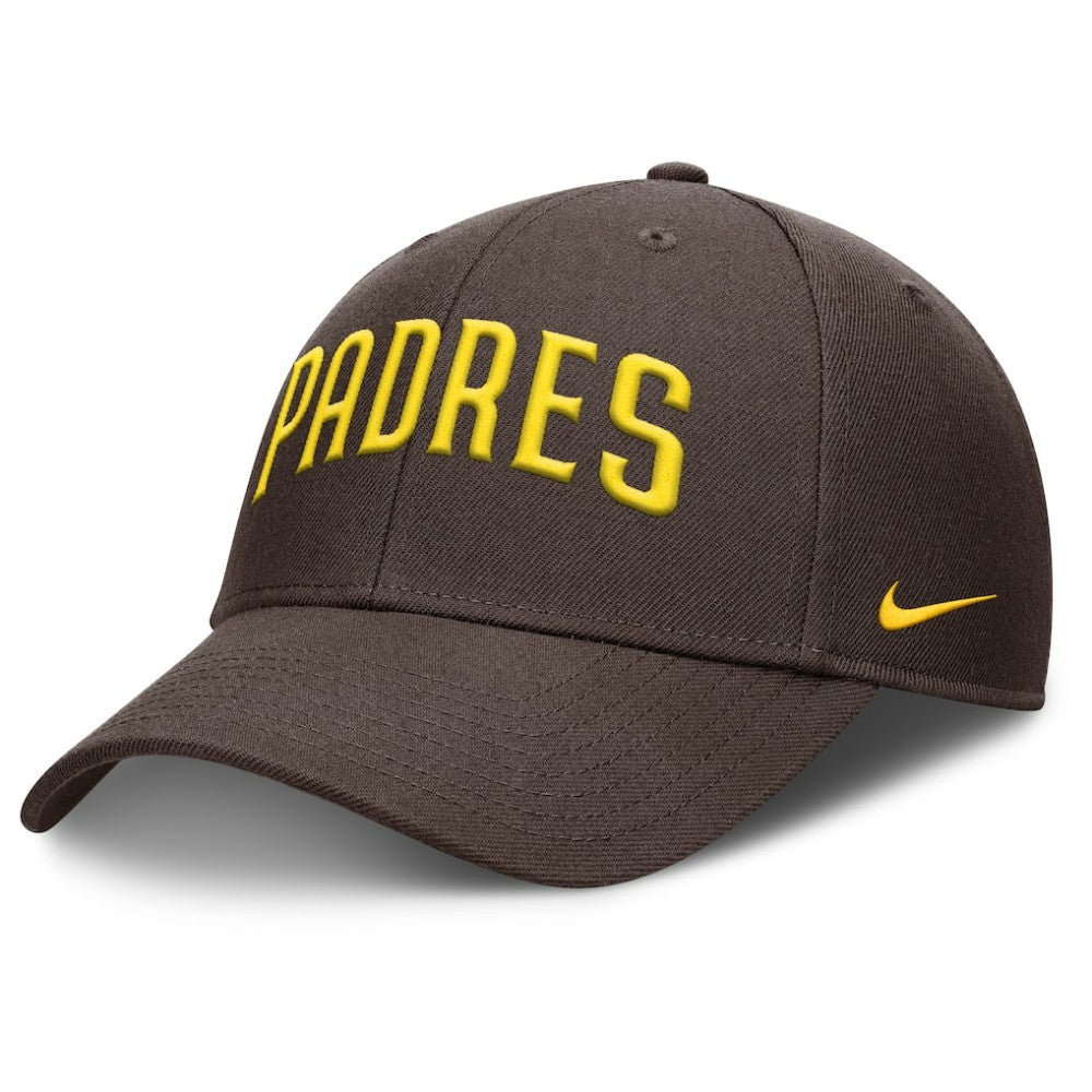 San Diego Padres Nike Rise Gaberdine Adjustable Hat - Brown - Nike Sale
