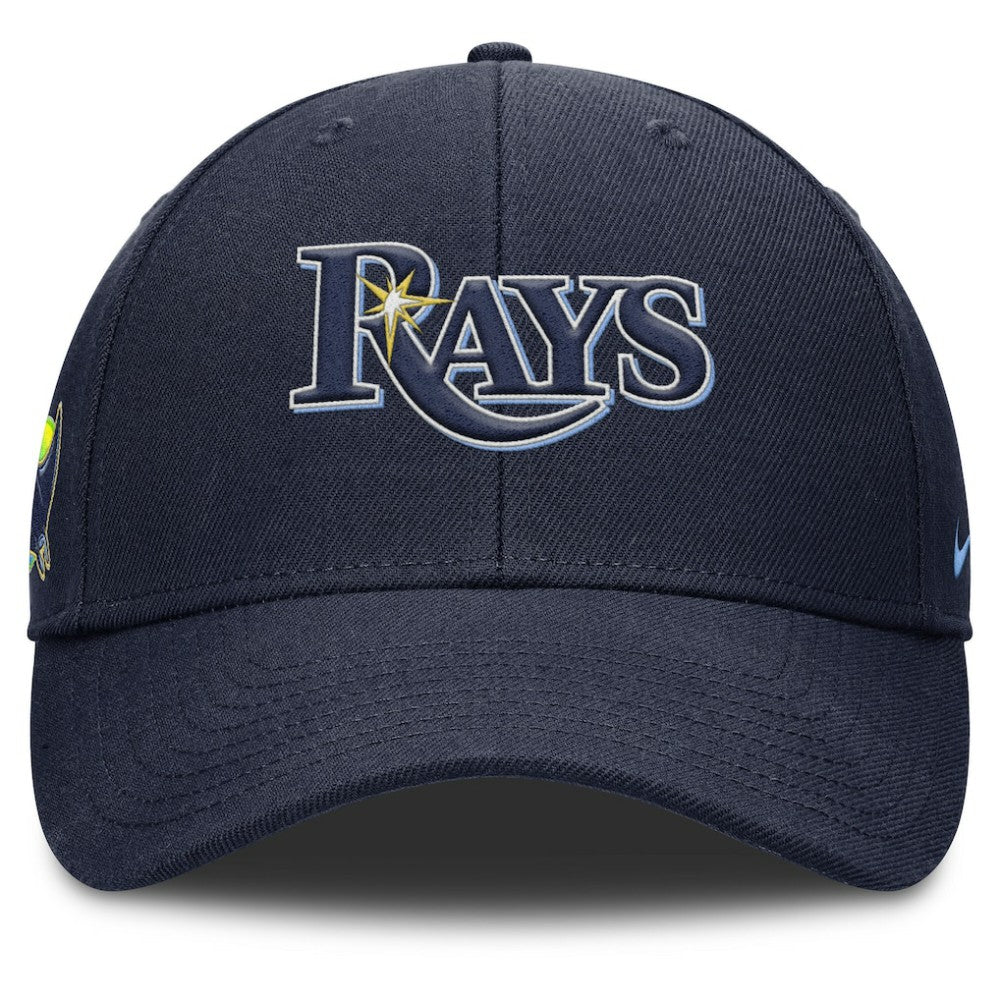 Tampa Bay Rays Nike Rise Gaberdine Adjustable Hat - Navy - Nike Lifestyle