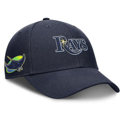 Tampa Bay Rays Nike Rise Gaberdine Adjustable Hat - Navy - Nike Lifestyle